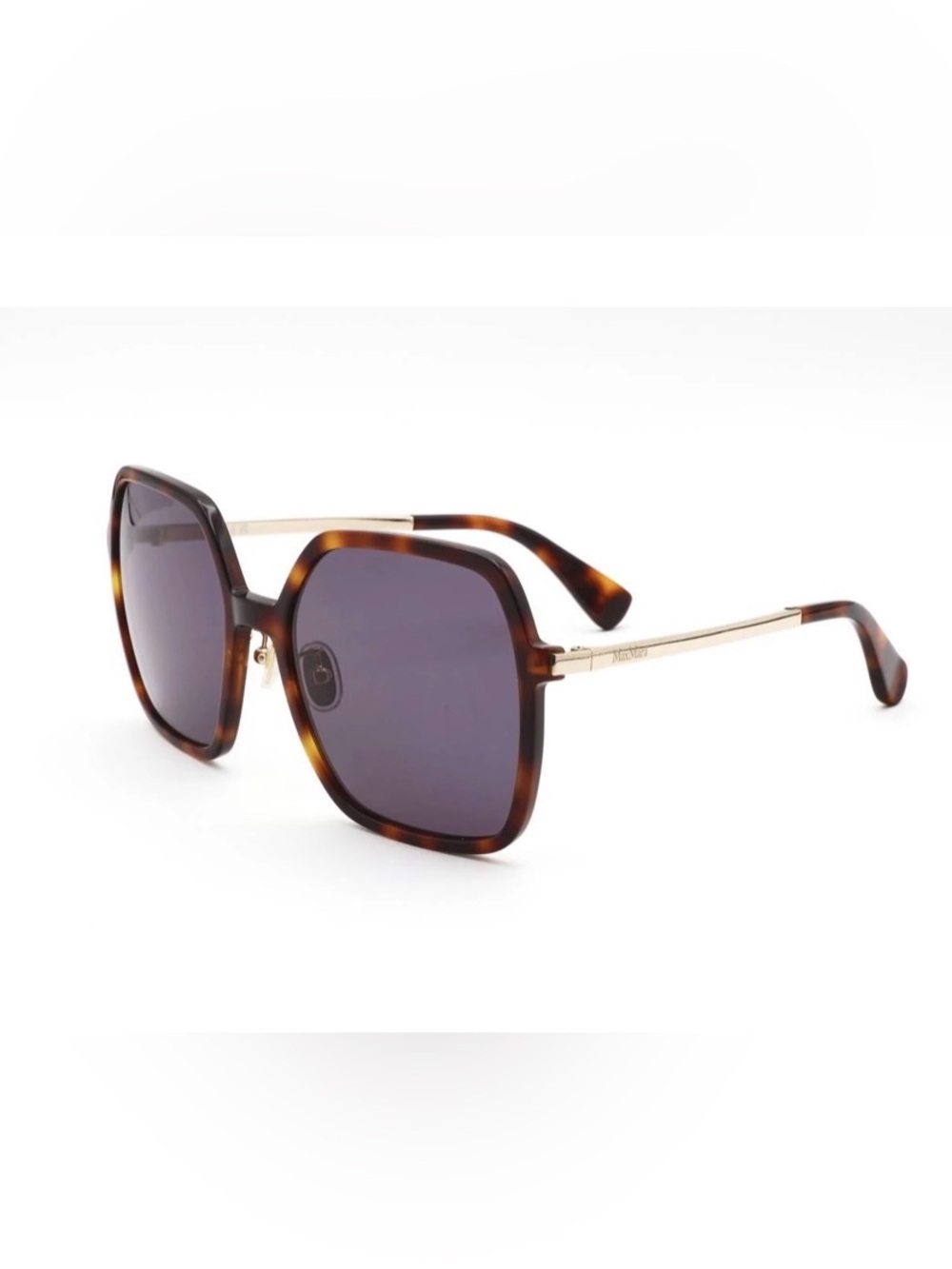 MaxMara Tortoiseshell Frame Sunglasses with Brown Gradient Lenses
